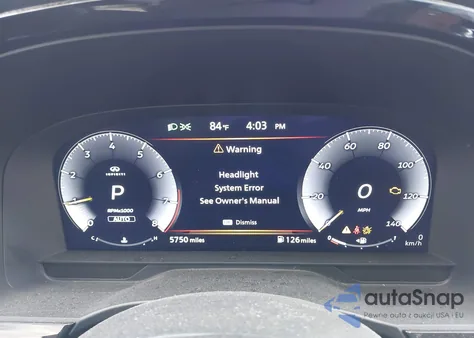 2024 Infiniti Qx60 Sensory Awd из США, поврежденный, VIN 5N1DL1GS9RC357951